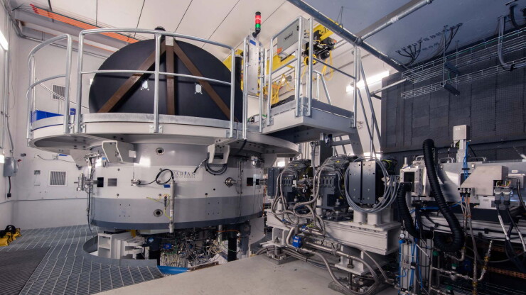 Proton therapy equipment at an Alabama proton center that closed in 2023.