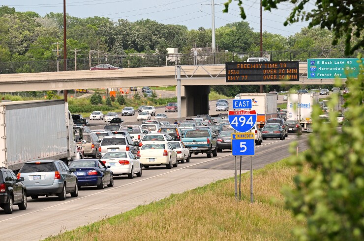 A Minnesota highway