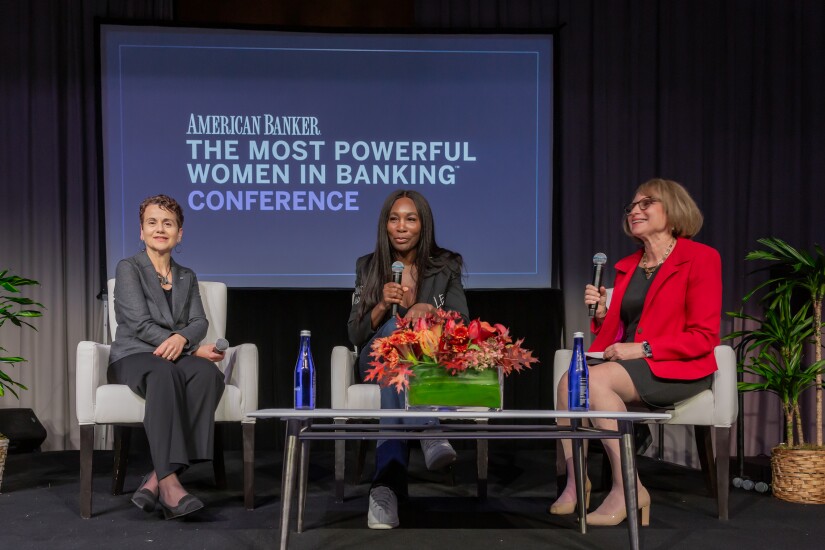 Venus Williams at the Most Powerful Women in Banking Conference 2022