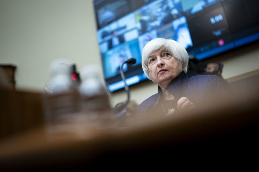 Treasury Secretary Yellen And Fed Chair Powell Testify Before House Financial Committee On Pandemic Response