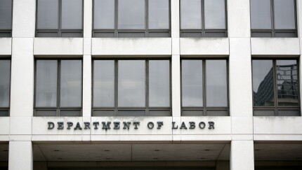 DOL Building exterior no green