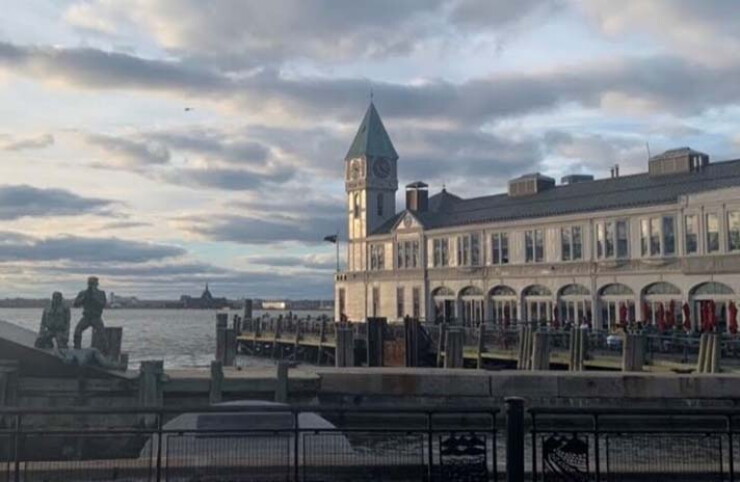 Shown is New York City's Pier A in downtown Manhattan