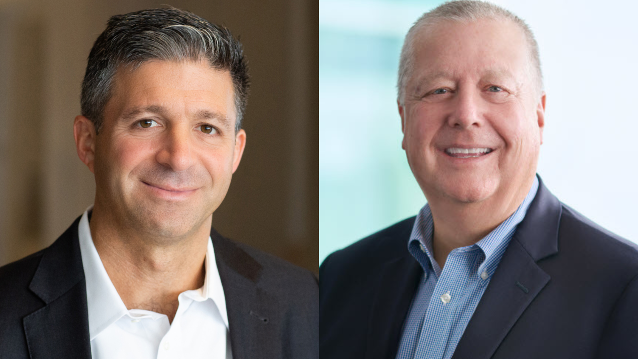 Mike Weinbach, new CEO at Radian Group with Rick Thornberry, retiring CEO