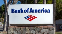 Bank of America sign