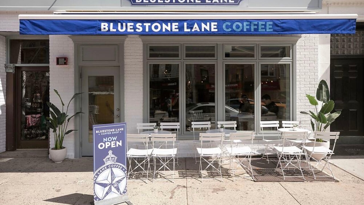 Bluestone Lane coffee