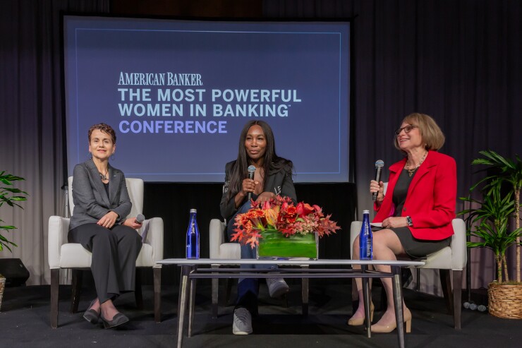Venus Williams at the Most Powerful Women in Banking Conference 2022