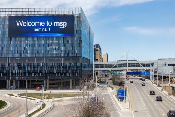 Terminal 1 at the Minneapolis-St. Paul International Airport