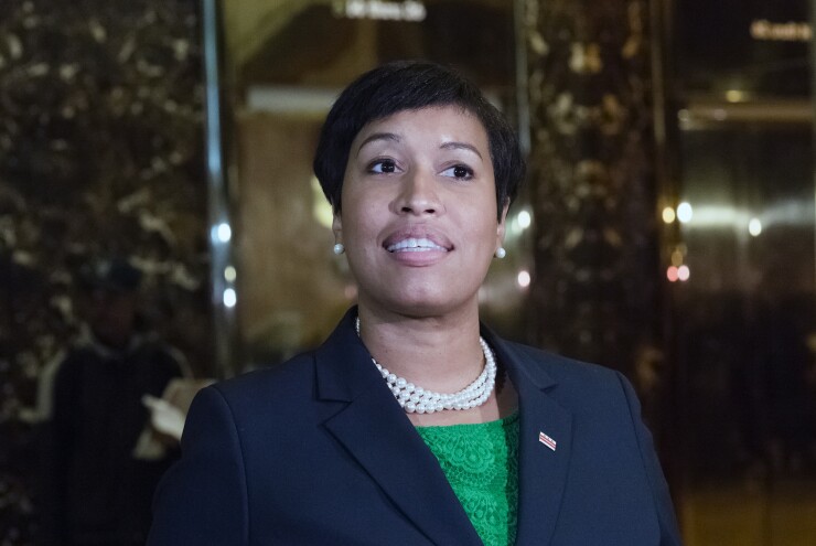 D.C. Mayor Muriel Bowser