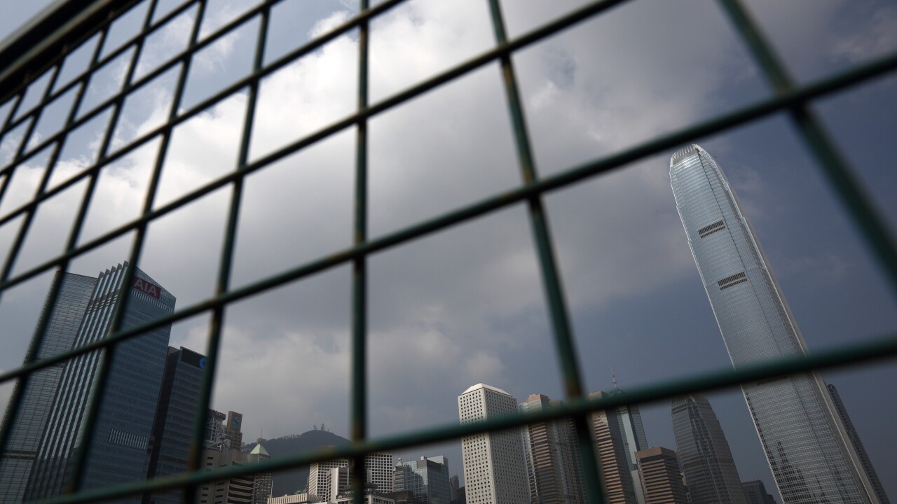 hong kong skyline office