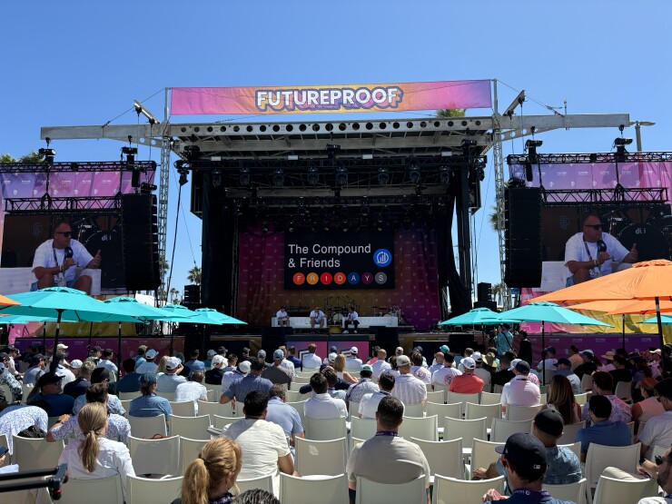 Josh Brown and Michael Batnick of Ritholtz Wealth Management interviewed Peter Mallouk of Creative Planning during a live taping of “The Compound & Friends” podcast at last week’s Future Proof conference in Huntington Beach, California.