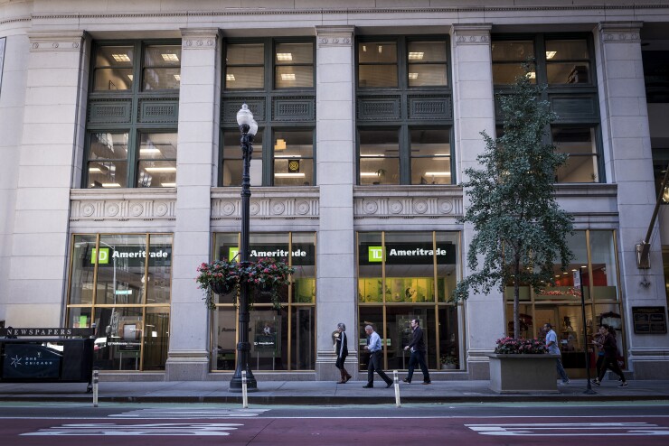 TD Ameritrade building TDAI Bloomberg April 22, 2019