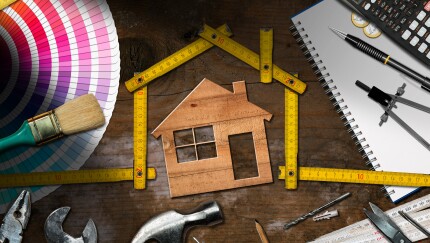 Work Tools and Model House - Home Improvement