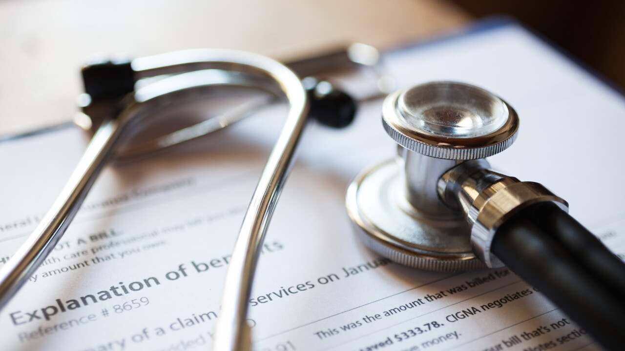 Medical documents.