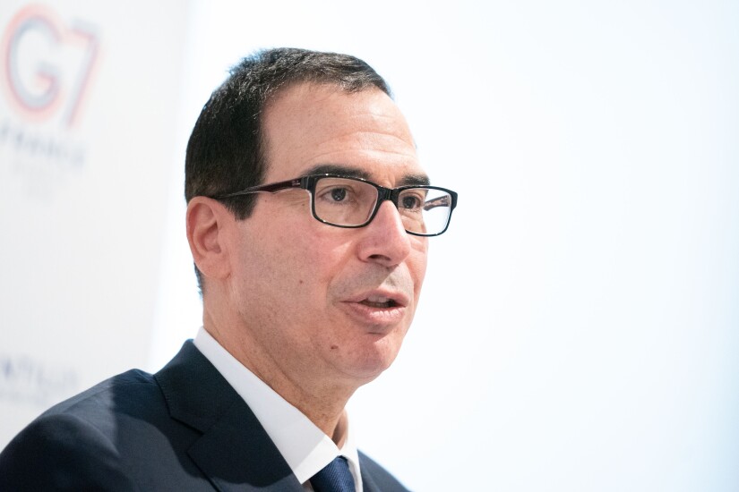 Treasury Secretary Steven Mnuchin