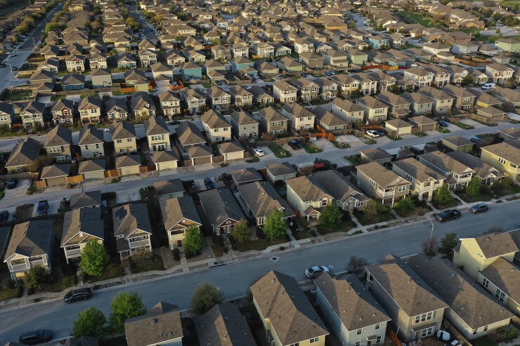 Houses For Sale In Texas As Existing Homes Sales Figures Released