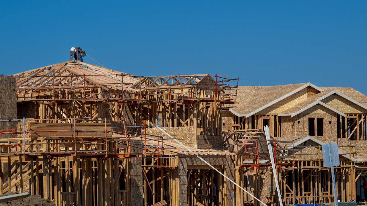 Homes In California Ahead Of Housing Starts Figures