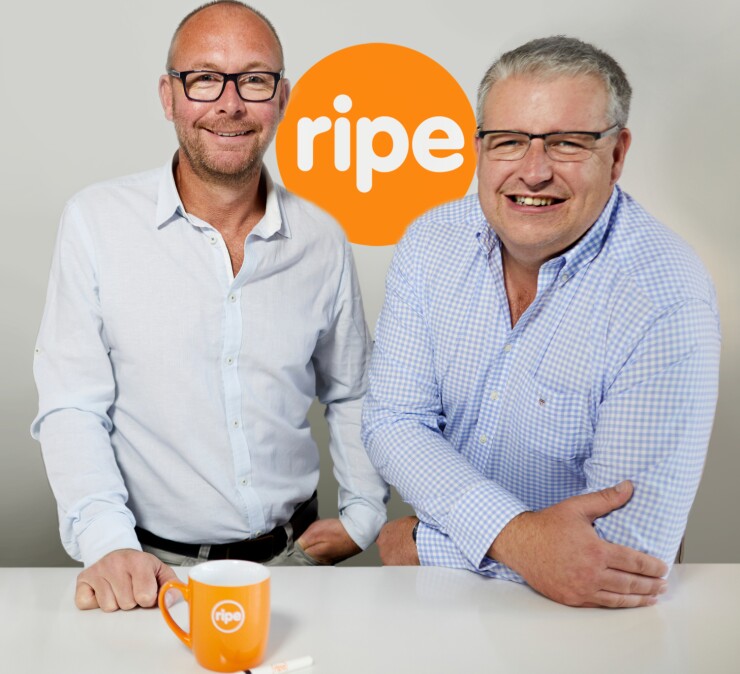 John Woosey, founder and managing director of Ripe Thinking, and Paul Williams, CEO of the company