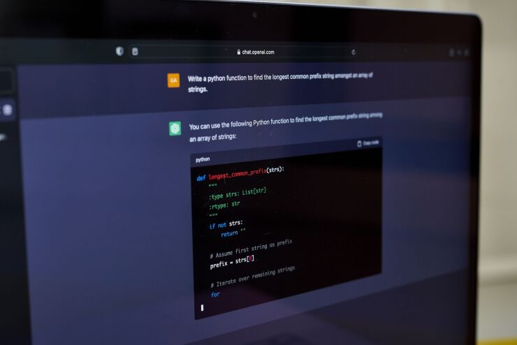 The ChatGPT chat screen on a laptop computer arranged in Germantown, New York, US, on Friday March 10, 2023. ChatGPT has made writing computer code and cheating on homework easier. Soon, it could make email scams a cinch. That's the warning from Darktrace Plc, the British cybersecurity firm. Photographer: Gabby Jones/Bloomberg