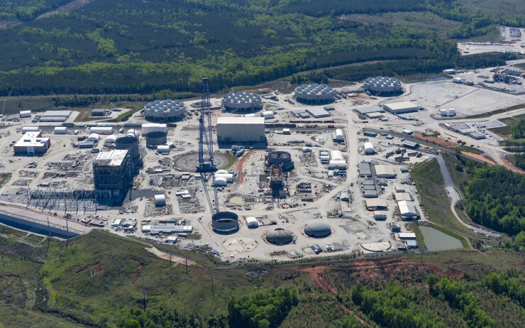 South Carolina's abandoned nuclear reactor site in April 2018.