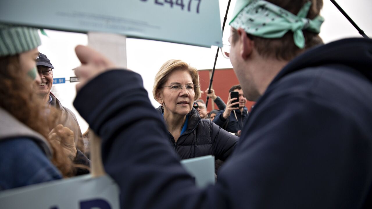 Sen. Elizabeth Warren, D-Mass.