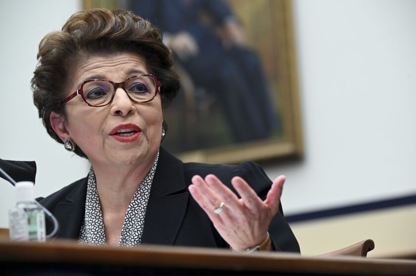 SBA Administrator Jovita Carranza said business owners have told her they need a renewal of the Paycheck Protection Program that was part of the last stimulus passed by Congress, but with changes that would help them expand.