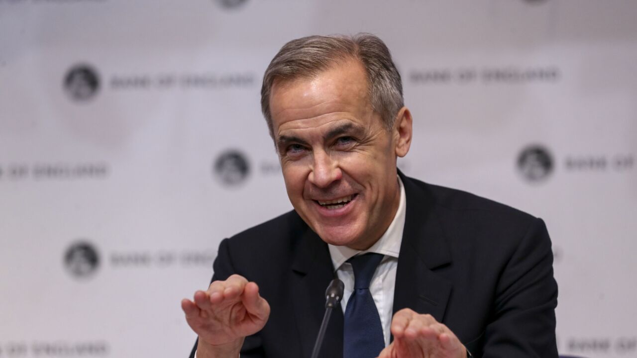 Mark Carney, Bank of England