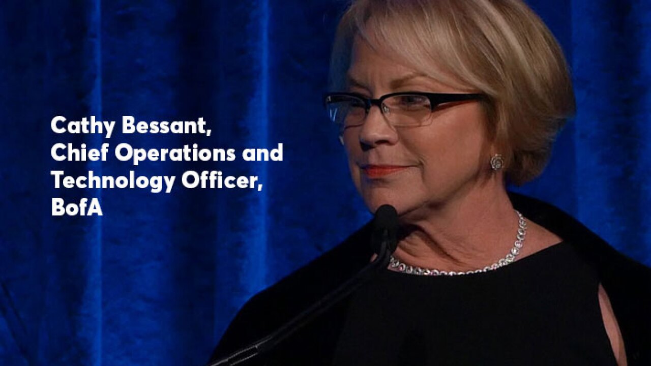 Thumbnail for Video: BofA's Cathy Bessant full speech at Women in Banking gala