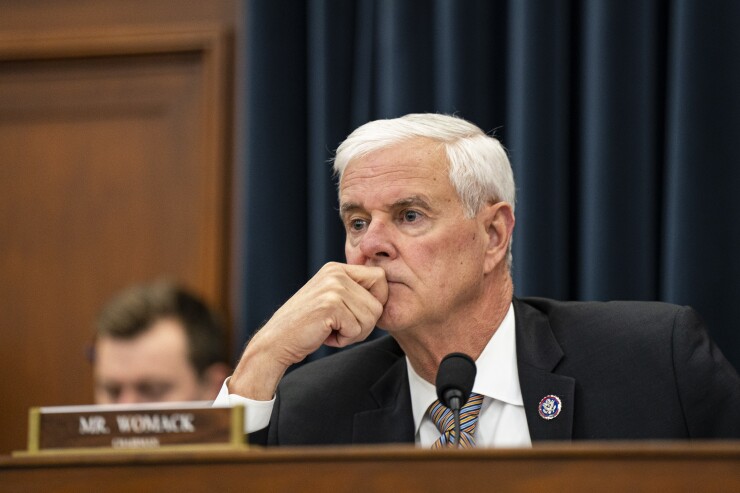 Rep. Steve Womack, R-Ark., chairs the House Appropriations Subcommittee on Transportation Housing and Development.