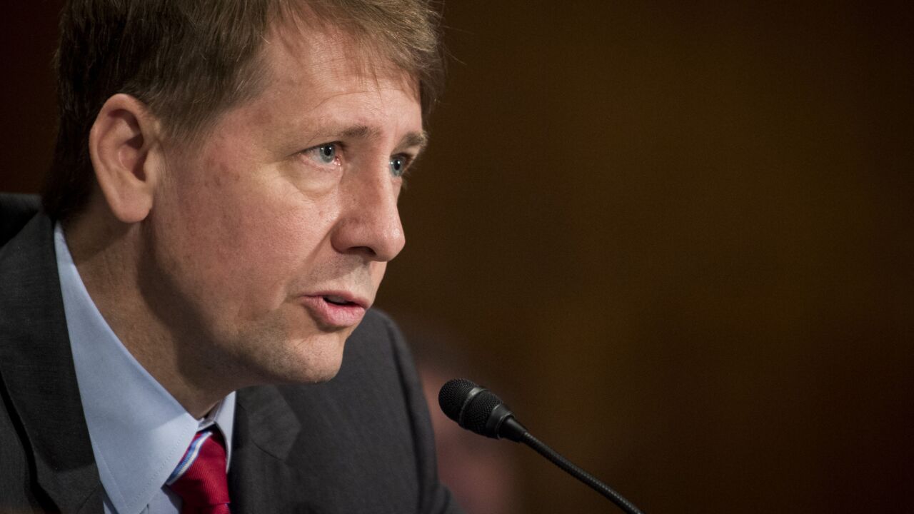"It made sense to prepare a lawsuit to contest a firing," former CFPB Director Richard Cordray writes. "We didn't know on what grounds a firing would occur, so we had to plan for all contingencies."