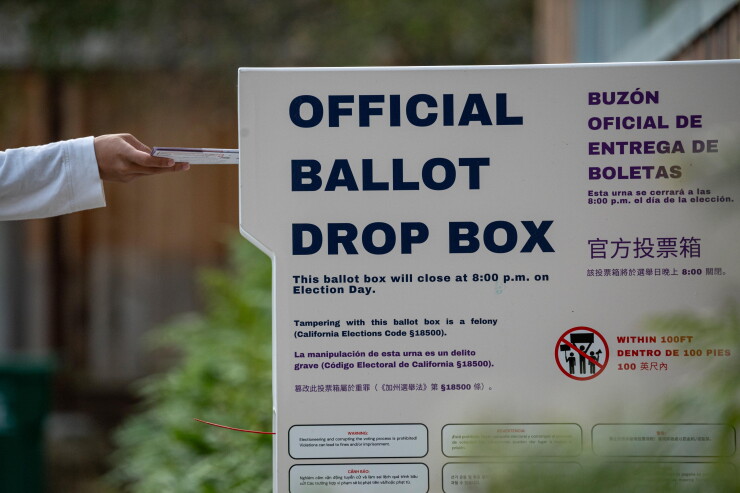 California Residents Cast Ballots For 2024 US Presidential Election