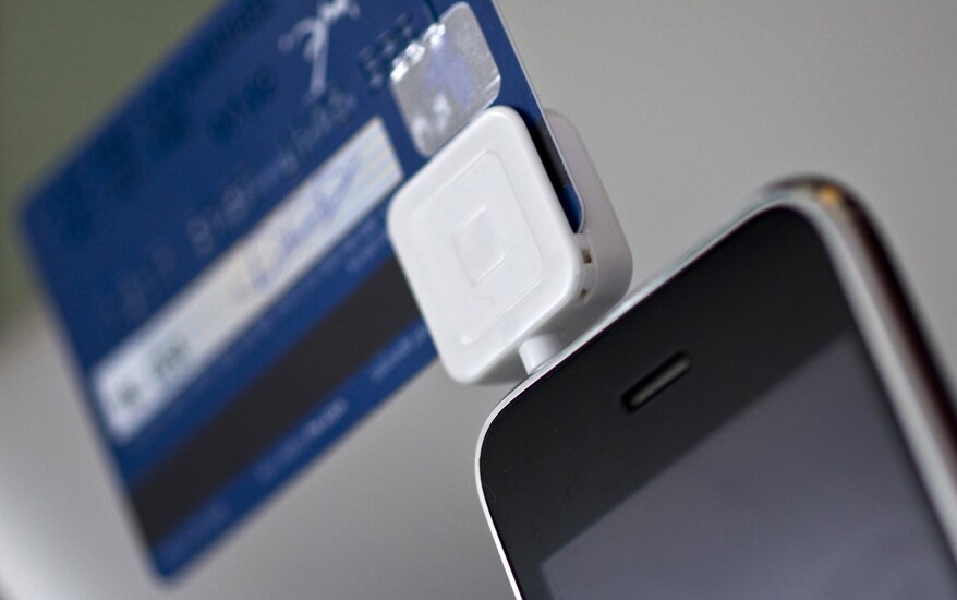 Square reader and card