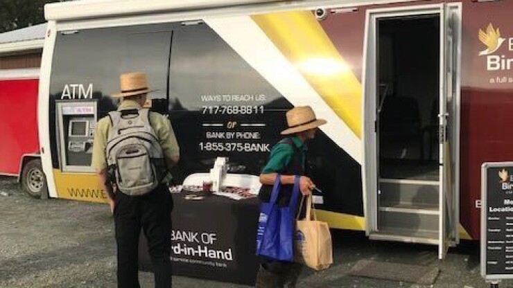 Bank of Bird-in-Hand traveling branch