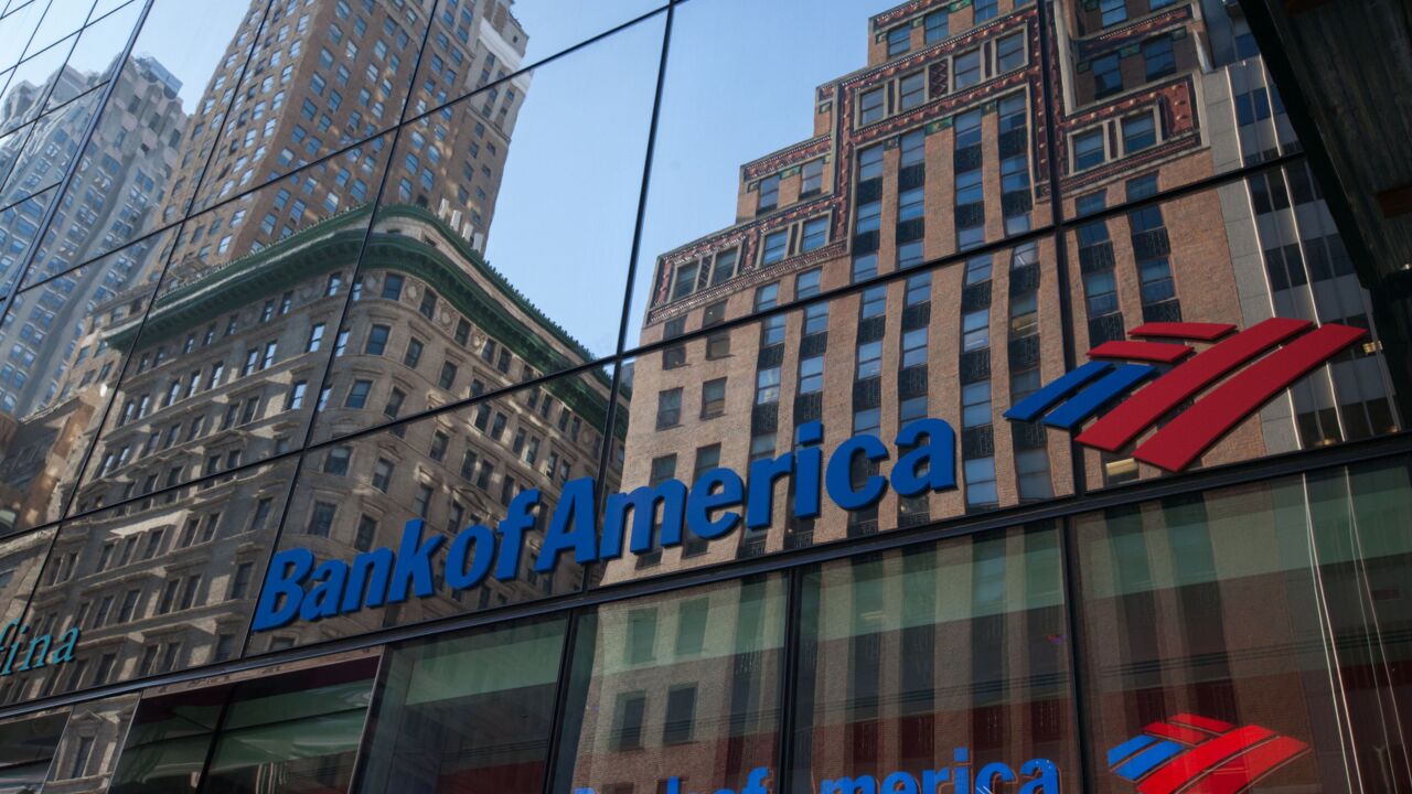 A Bank Of America Corp. Branch Ahead Of Earnings Figures