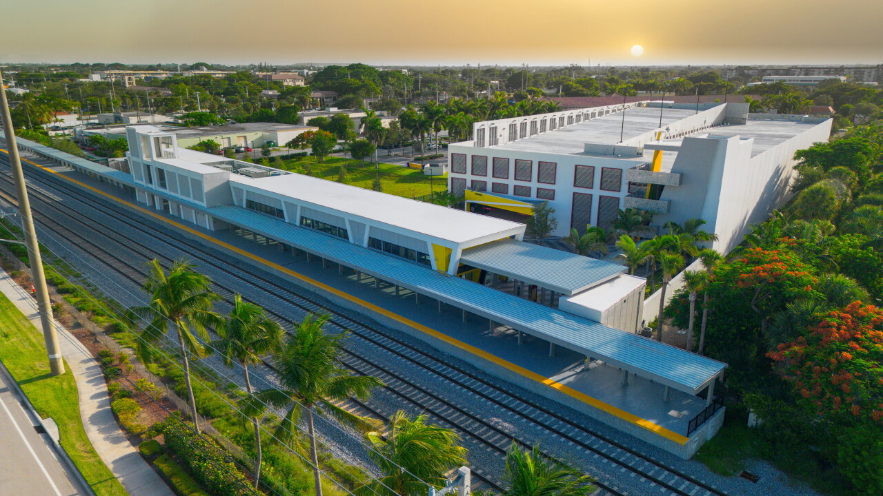 Brightline Florida's Boca Raton station