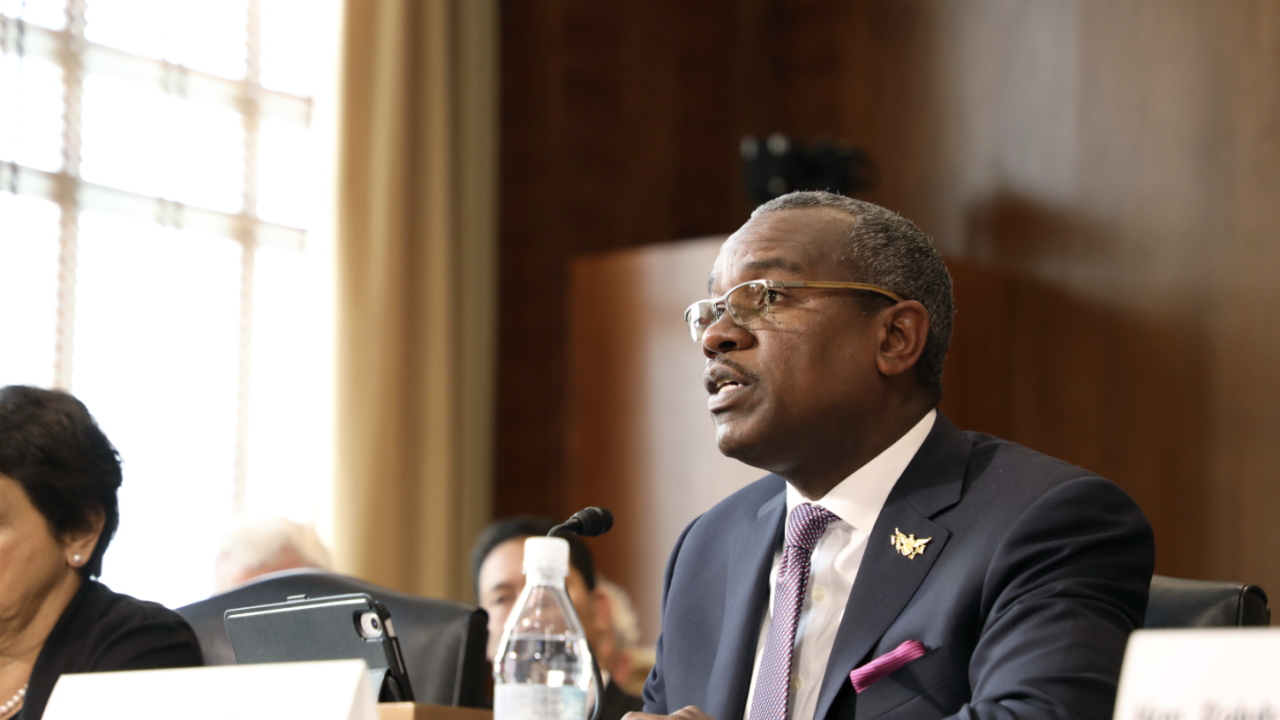 U.S. Virgin Islands Governor Albert Bryan Jr.