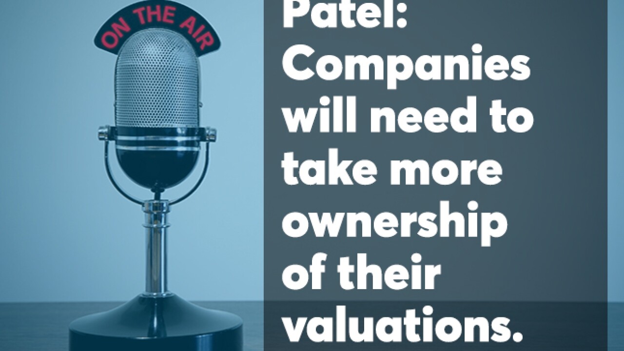 Patel podcast screen