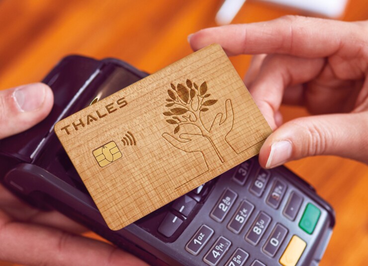 A material difference: The wood credit card takes root | PaymentsSource A material difference: The wood credit card takes root | PaymentsSource