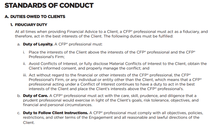 CFP board new standards fiduciary duty 10/7/19.png