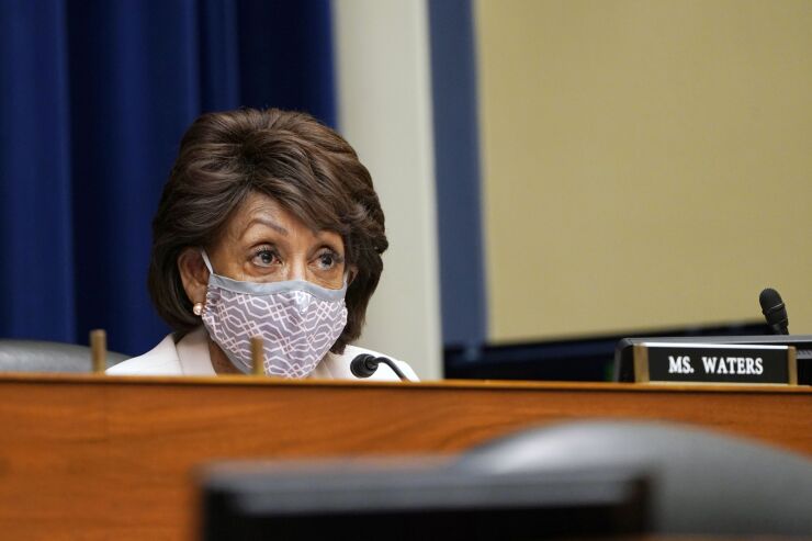 “Many debt collectors harass consumers with frequent phone calls, make threats and provide misleading information to consumers,” said House Financial Services Committee Chairwoman Maxine Waters, Democrat of California.