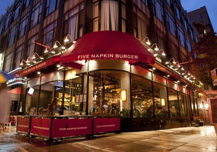 5 Napkin Burger, New York