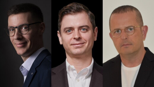 Martin Hotz, James Nelson and Sharon Haran