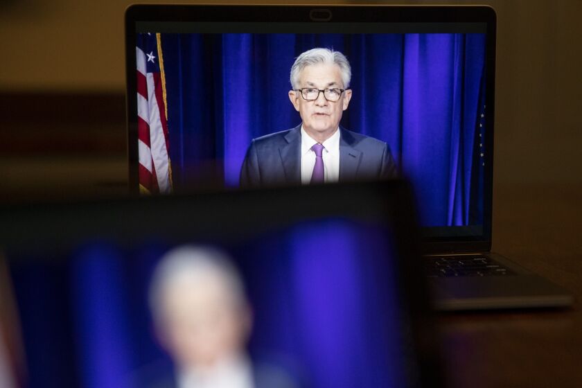 “Lenders are concerned about the underwriting expectations,” Fed Chair Jerome Powell said of the limited participation in the Main Street Lending Program.