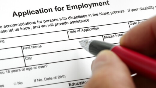 Application for employment