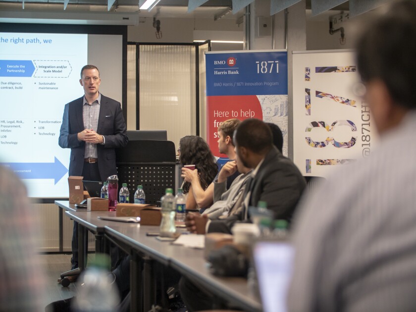 Ben Schack, head of digital partnerships for BMO Harris Bank