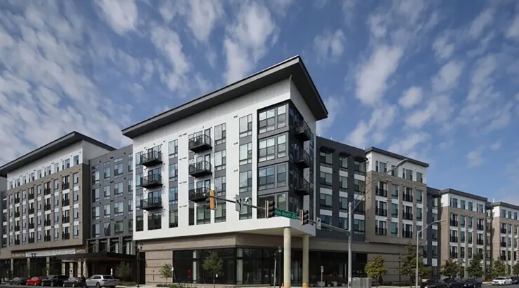 The Laureate, a 268-apartment building in Montgomery County.