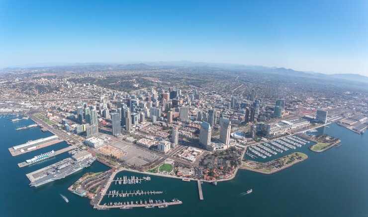 San Diego waterfront