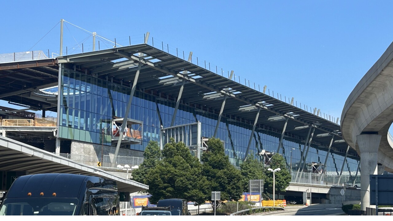 JFK Terminal 6 construction in July 2024