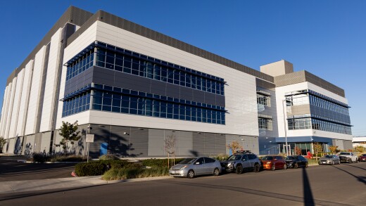 Data center building in California
