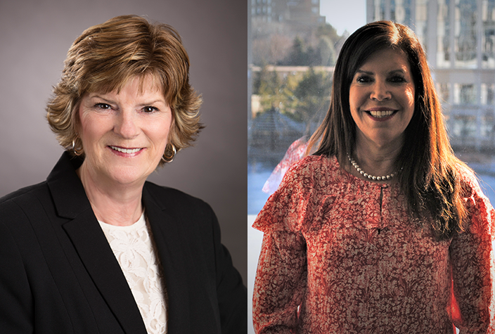 Ameriprise advisers Debra Oelke and Margo Clarke
