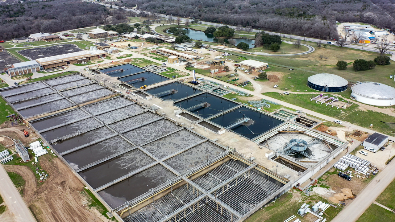 Walnut Creek Wastewater Treatment Plant in Austin, Texas